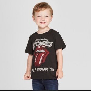 Toddler Rolling Stones tour tee 5T